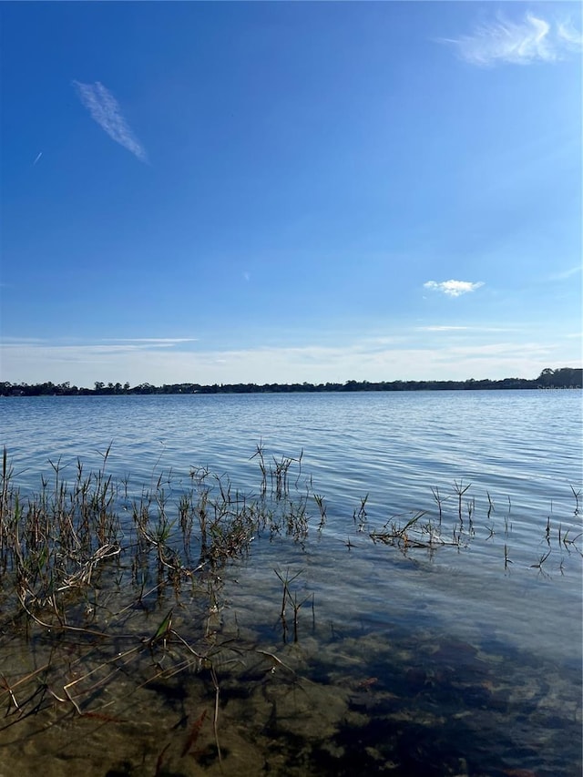 property view of water