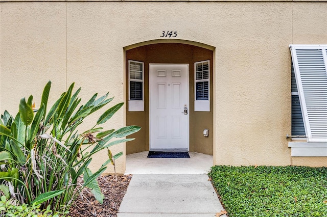 view of property entrance