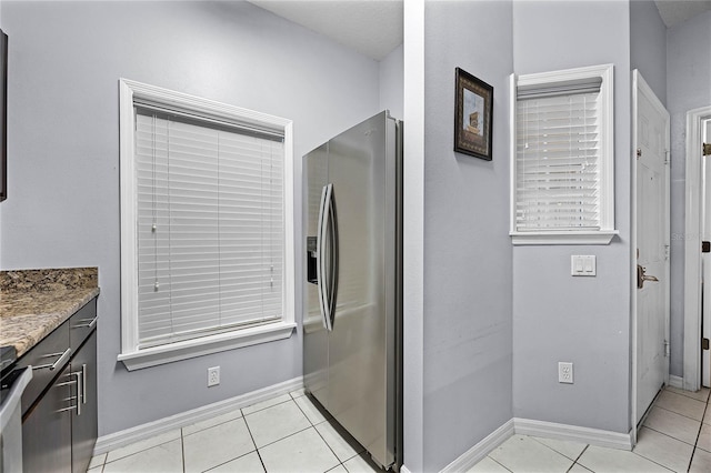 bathroom featuring vanity and tile patterned floors