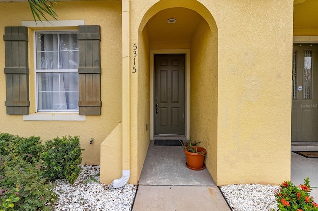 view of entrance to property