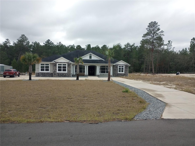 view of ranch-style home