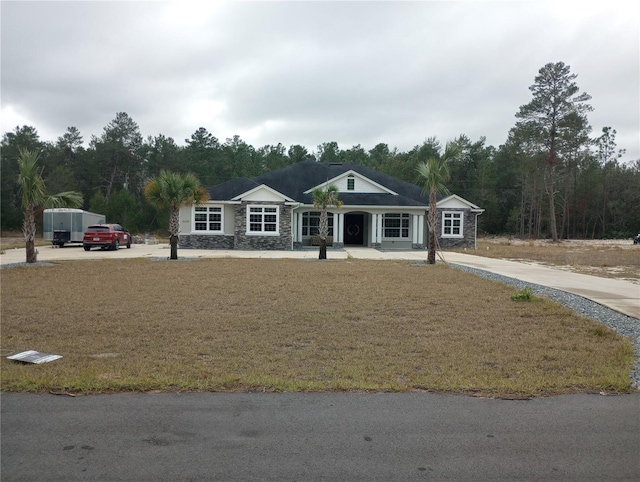 view of ranch-style home