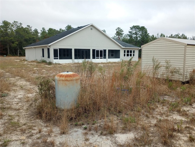 view of rear view of house