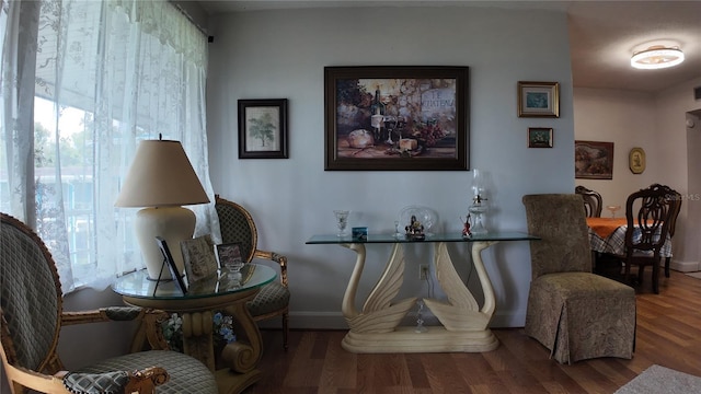 1600 W Lake Parker Dr Unit B23, Lakeland, FL 33805 - sitting room featuring wood finished floors