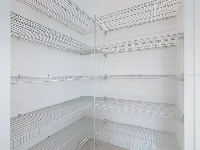 view of pantry