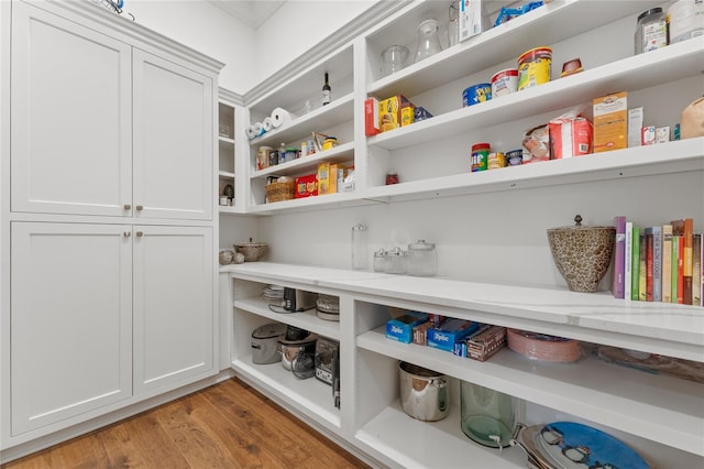 view of pantry