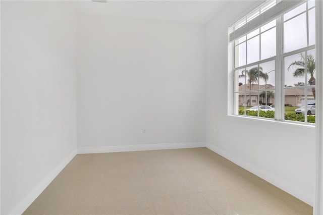 view of empty room