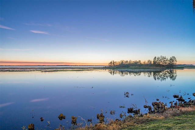 property view of water