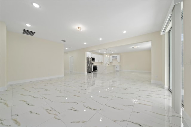 view of unfurnished living room