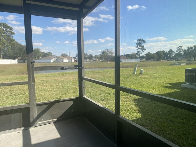 34 Pine Island Cir, Kissimmee, FL 34743 - view of unfurnished sunroom