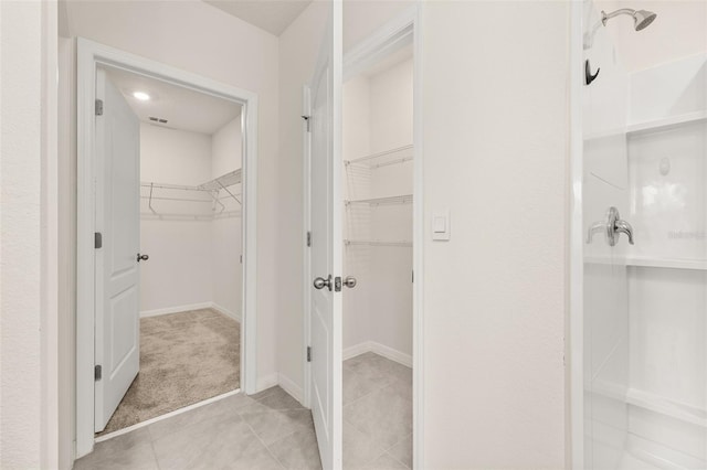 bathroom with walk in shower