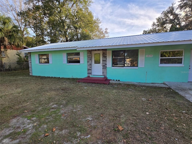 view of ranch-style home