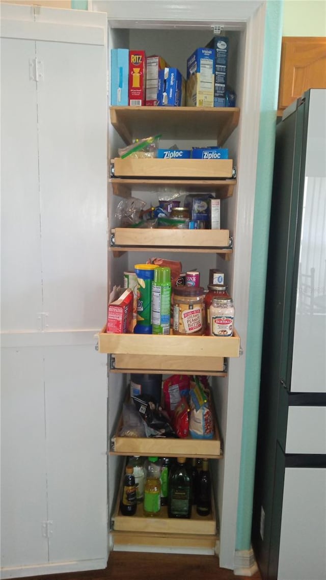 view of pantry