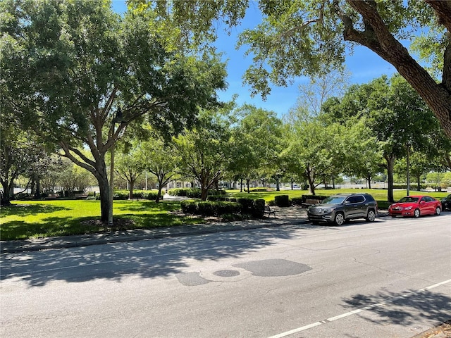 view of car parking