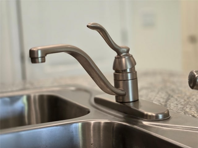 interior details with sink