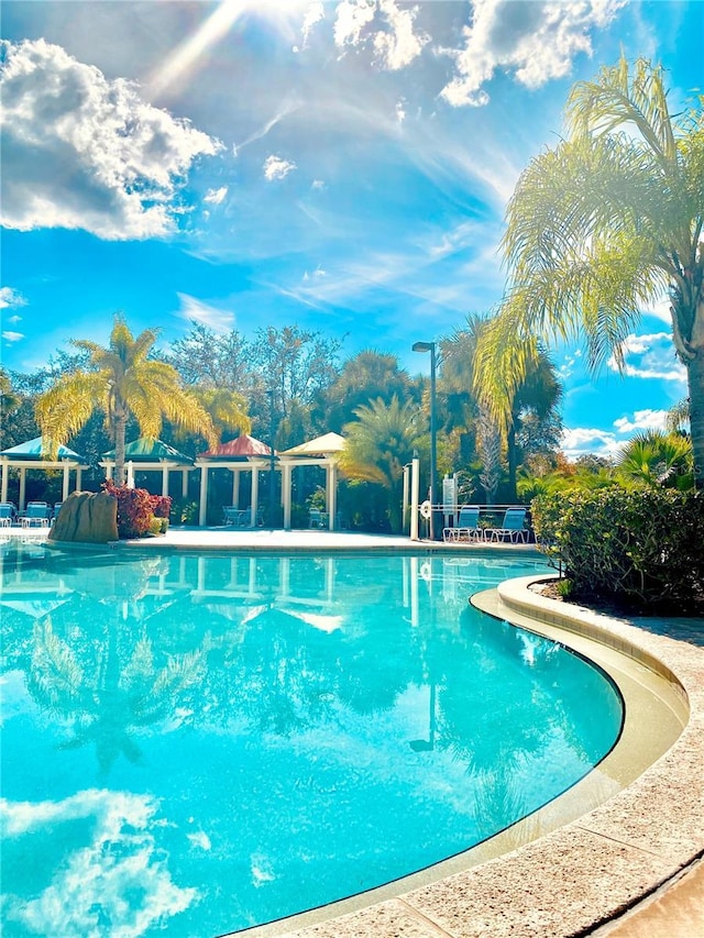 view of swimming pool