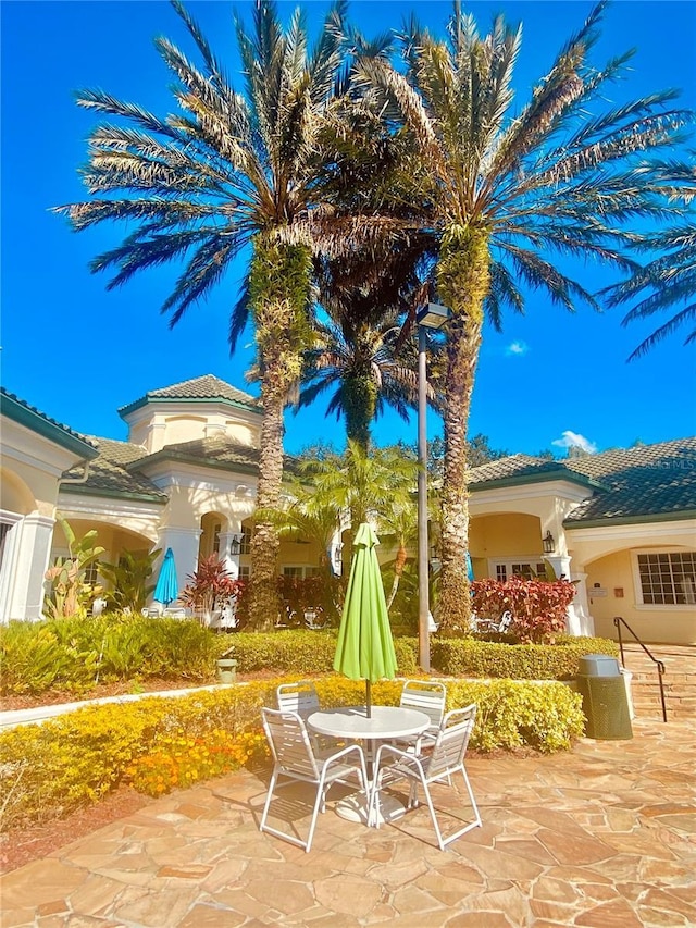 view of patio