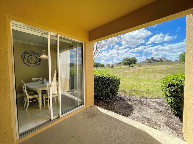 view of patio