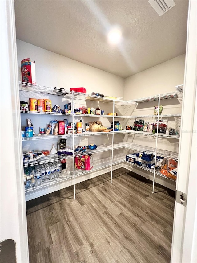 view of pantry