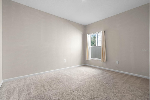 unfurnished room with carpet