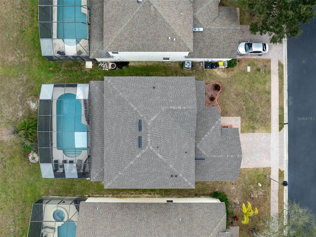 256 Lancaster Dr, Davenport, FL 33897 - aerial view of a pool area