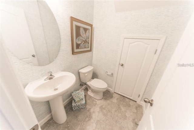 bathroom with toilet