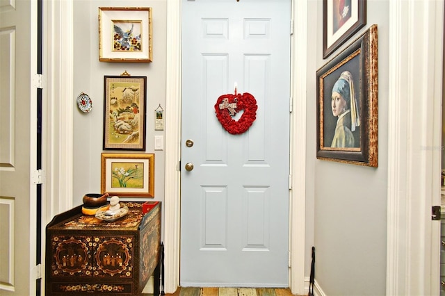 view of foyer