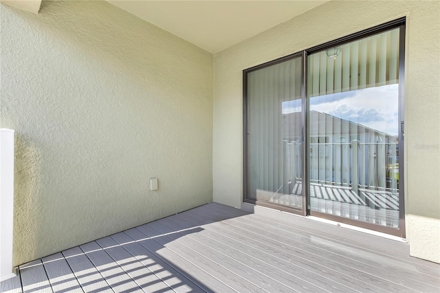 view of patio / terrace featuring a balcony