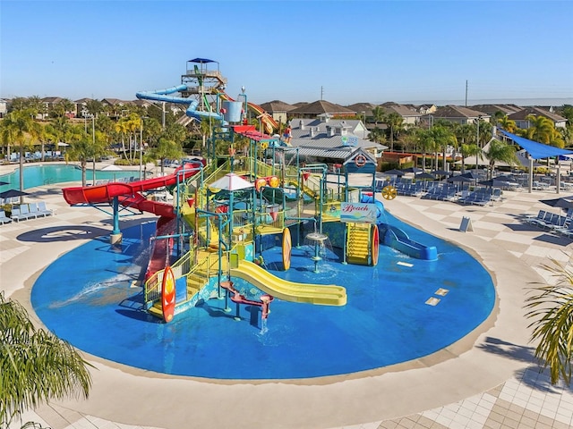 exterior space featuring a playground