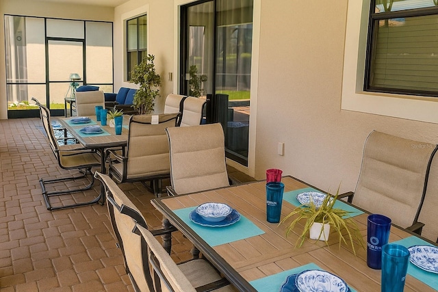 1455 Rolling Fairway Dr, Davenport, FL 33896 - view of patio with outdoor dining space