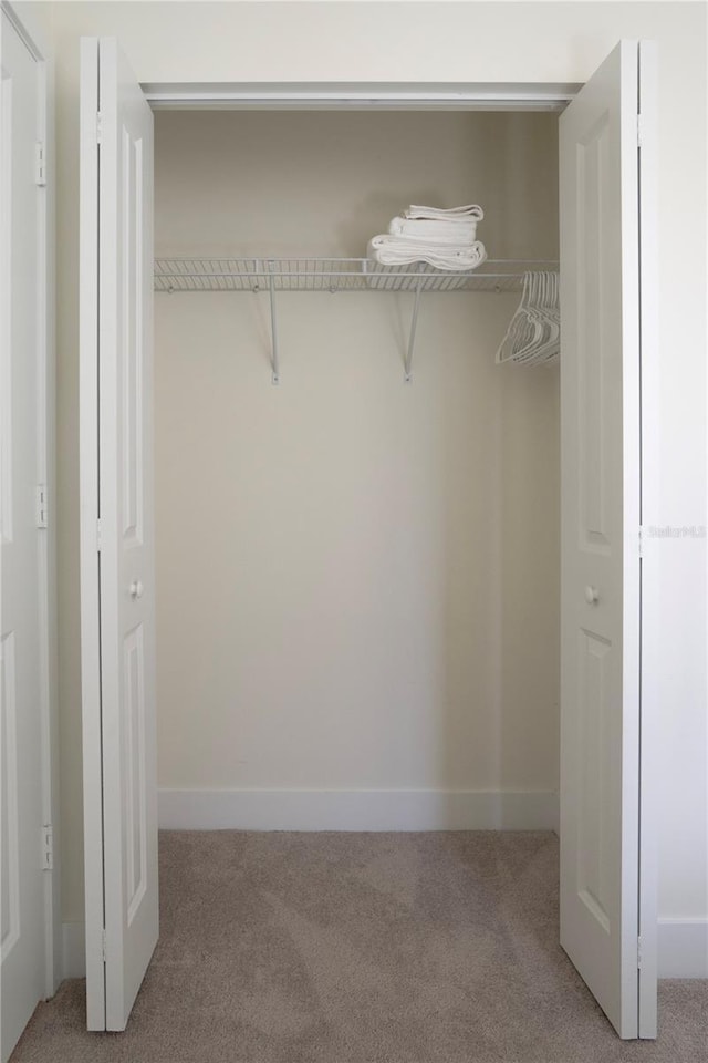 view of closet