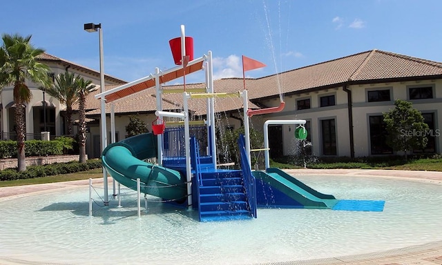 view of jungle gym