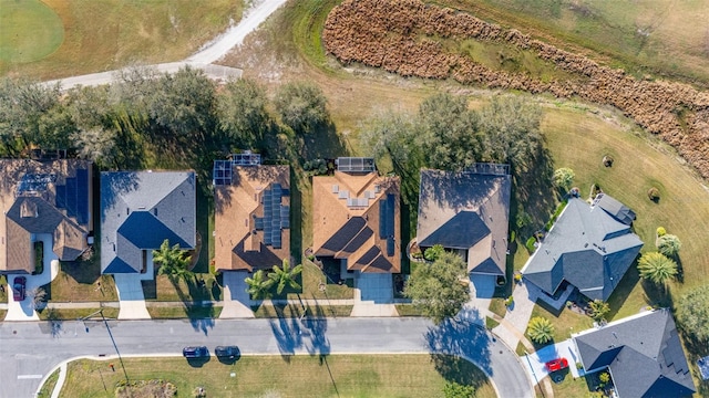 birds eye view of property featuring a residential view