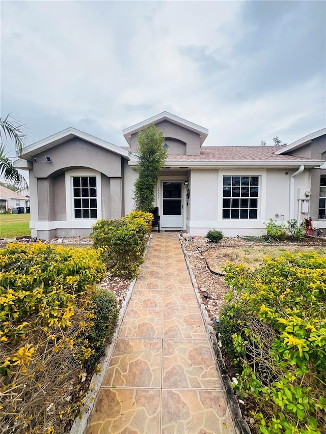 view of ranch-style house