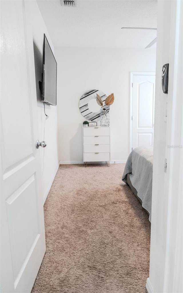 unfurnished bedroom with carpet