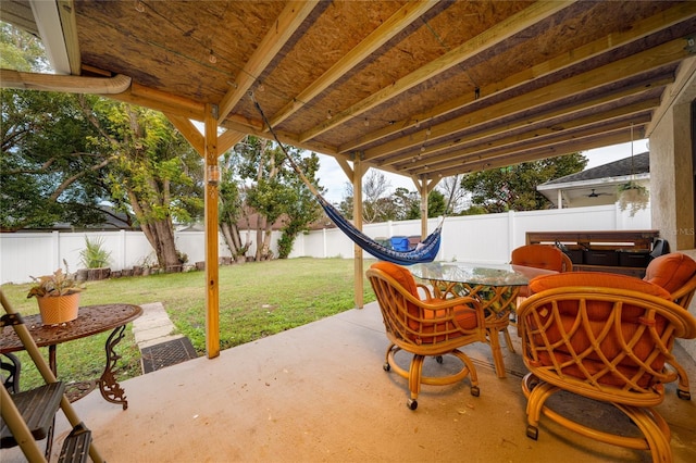 view of patio / terrace