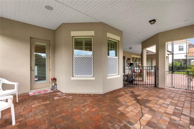 view of patio