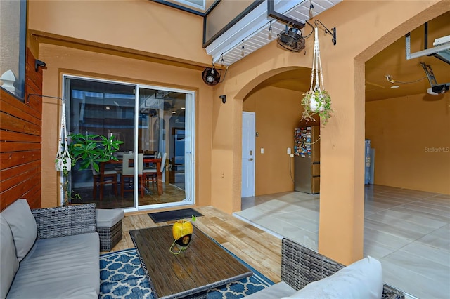 view of patio / terrace with outdoor lounge area