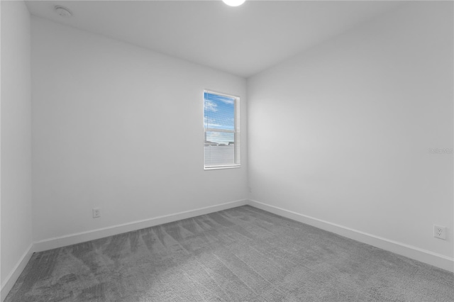 empty room featuring carpet floors