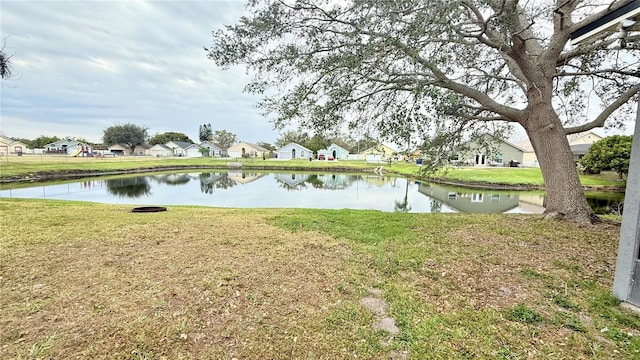 view of water feature