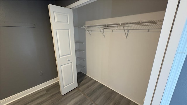 view of closet