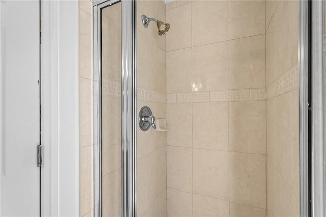 details with walk in shower