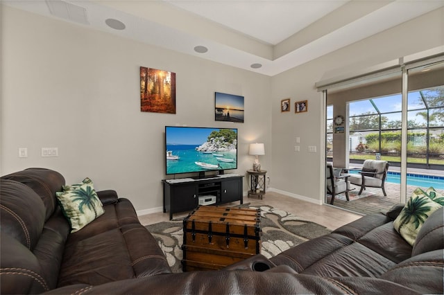 view of living room