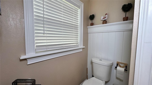 bathroom with toilet