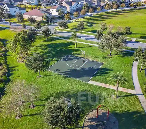 view of basketball court