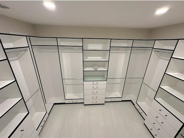 view of spacious closet