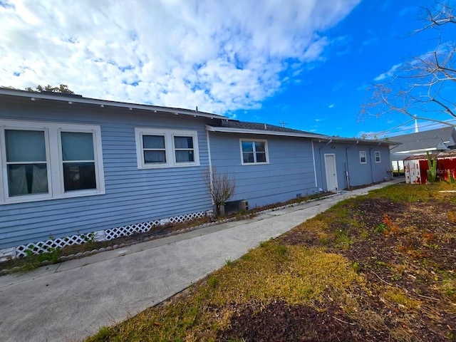 view of rear view of house