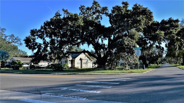 view of road