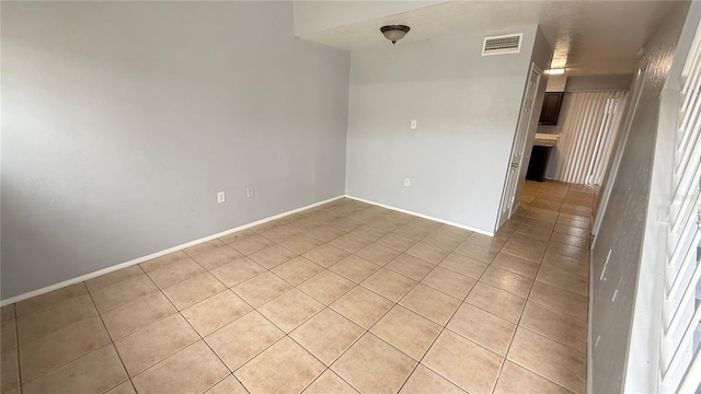 view of tiled empty room