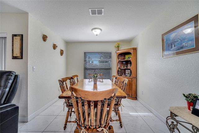 view of dining area